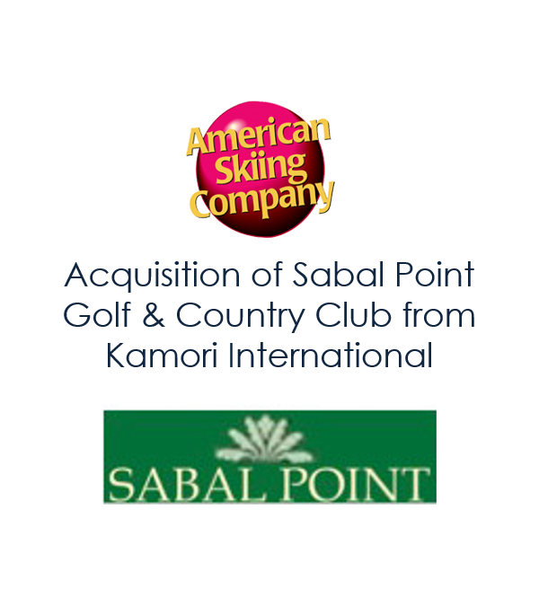 Sabal Point Resort acquired by American Skiing Company - Mirus Capital  Advisors