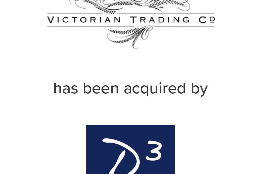 Victoria Trading Co has been acquired by D3
