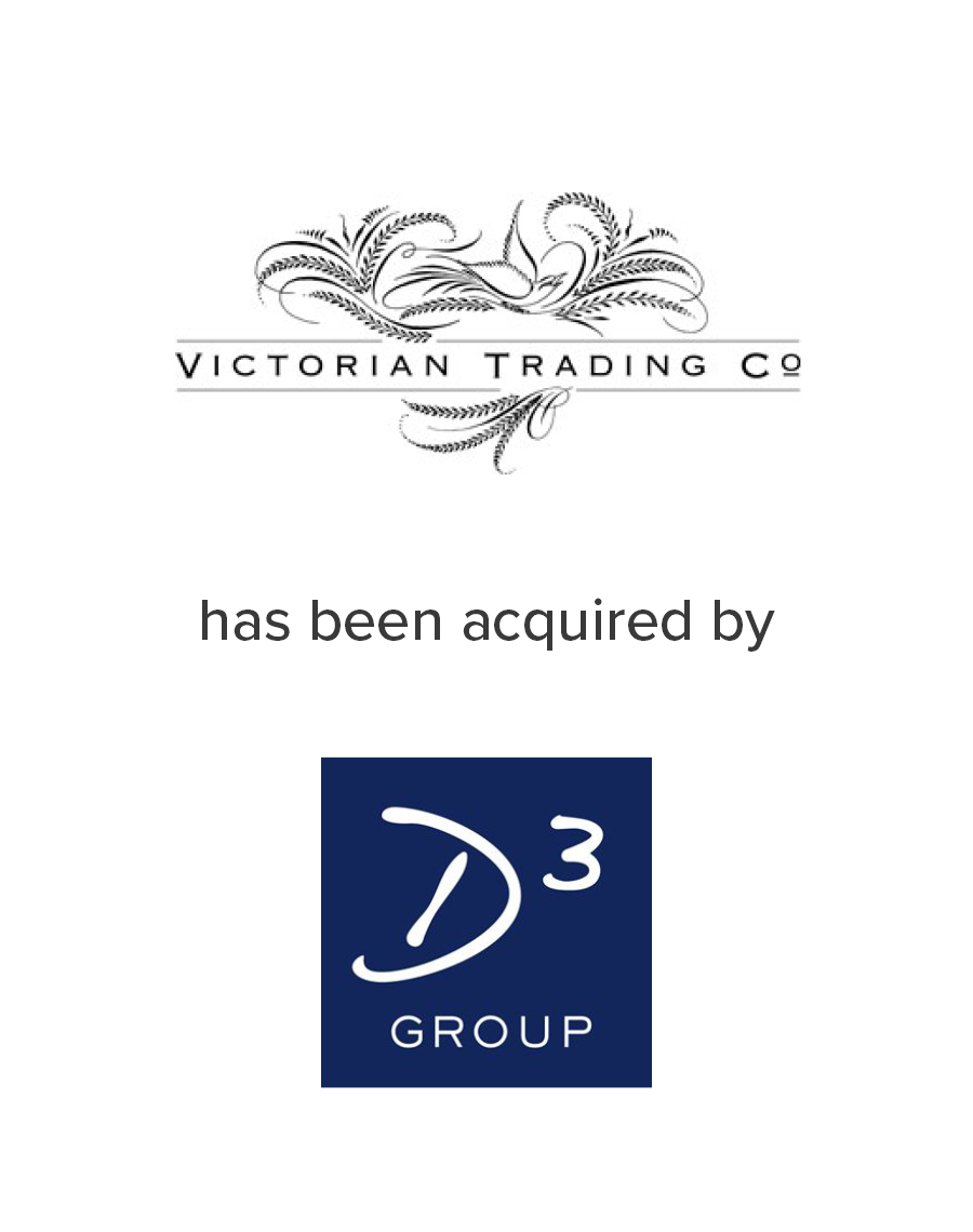 Victoria Trading Co has been acquired by D3