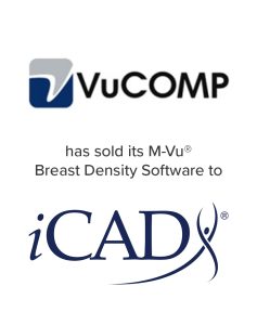 VuCOMP sold its M-Vu Breast Density Software to iCad | Mirus Capital Advisors | Healthcare & Life Sciences Investment Bankers
