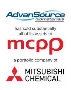 AdvanSource Biomaterials sold its assets to mcpp, a company of Mitsubishi Chemical | Mirus Capital Advisors | Top Investment Bank