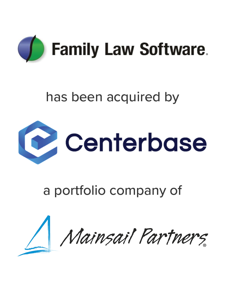 Family Law Software has been acquired by Centerbase, a portfolio company of Mainsail Partners | Mirus Capital Advisors | Premier Middle Market Investment Bank