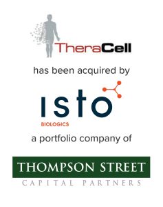 TheraCell acquired by Isto Biologics a portfolio company of Thompson Street Capital Partners | Mirus Capital Advisors | Healthcare Investment Bankers