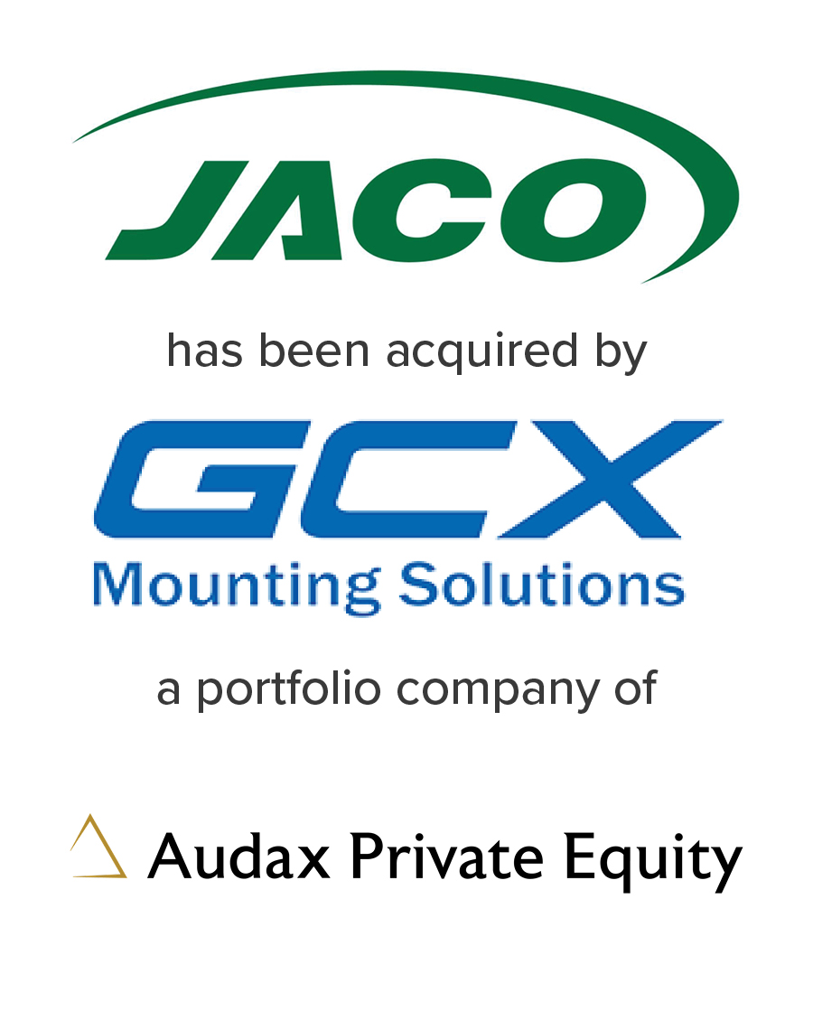 JACO acquired by GCX Mounting Solutions, a portfolio company of Audax Private Equity | Mirus Capital Advisors | Premier Middle Market Investment Bank
