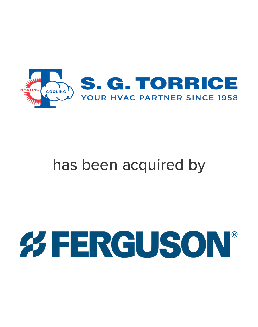 S.G. Torrice acquired by Ferguson | Mirus Capital Advisors | M&A Investment Bankers