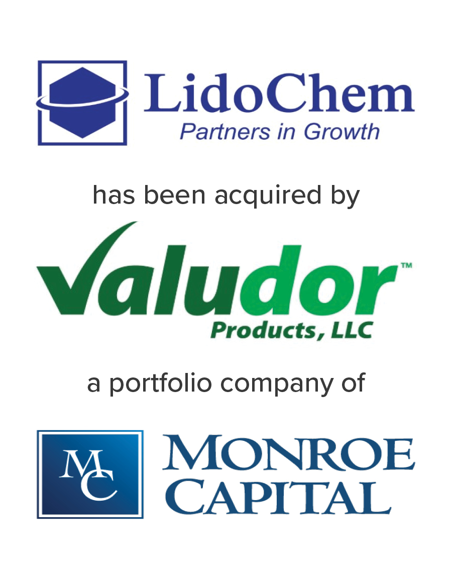 LidoChem Partners in Growth has been acquired by Valudor Products, LLC, a portfolio company of Monroe Capital | Mirus Capital Advisors | M&A Advisory