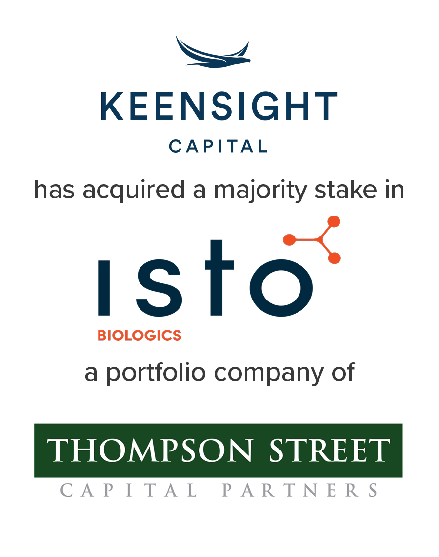Keensight Capital Acquires Majority Stake in Isto Biologics | A portfolio company of Thompston Street Capital Partners | Mirus Capital Advisors