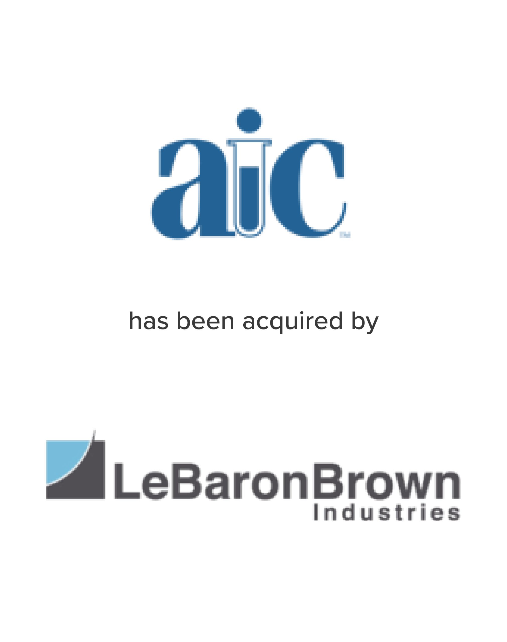 AIC acquired by LeBaronBrown Industries | Mirus Capital Advisors | Premier Middle Market Investment Bank