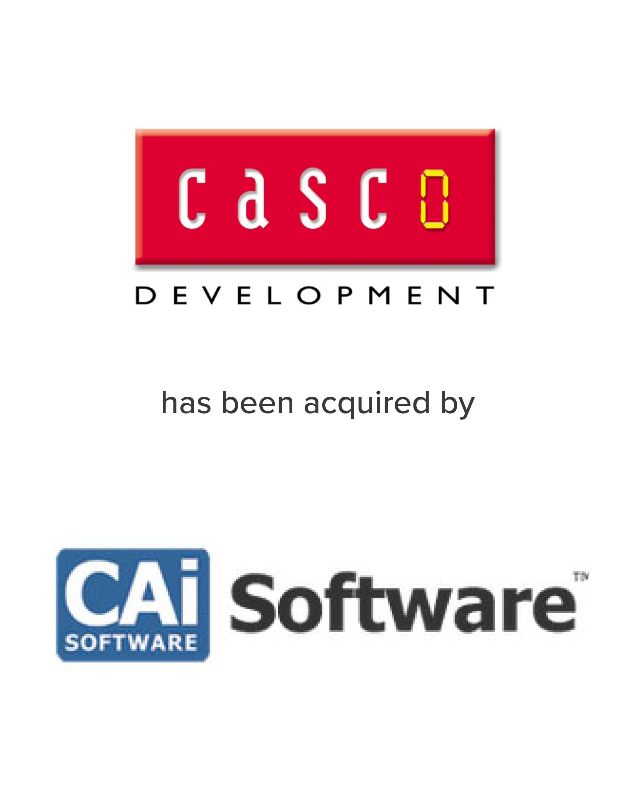 Casco Development acquired by CAi Software | Mirus Capital Advisors | Software Investment Bankers