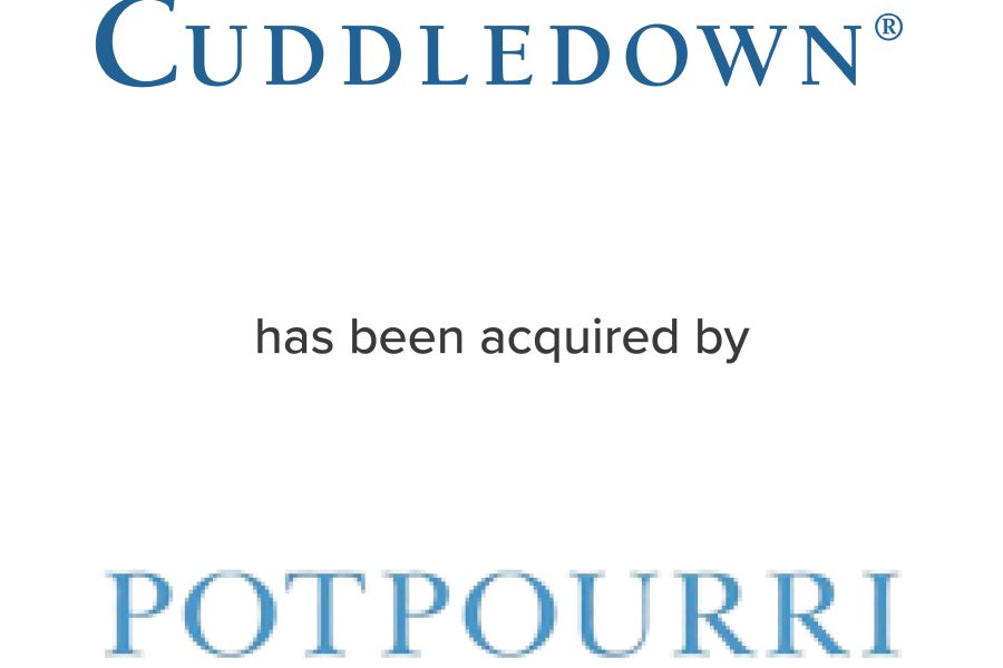 Cuddledown acquired by Potpourri Group | Mirus Capital Advisors | Consumer Investment Bankers