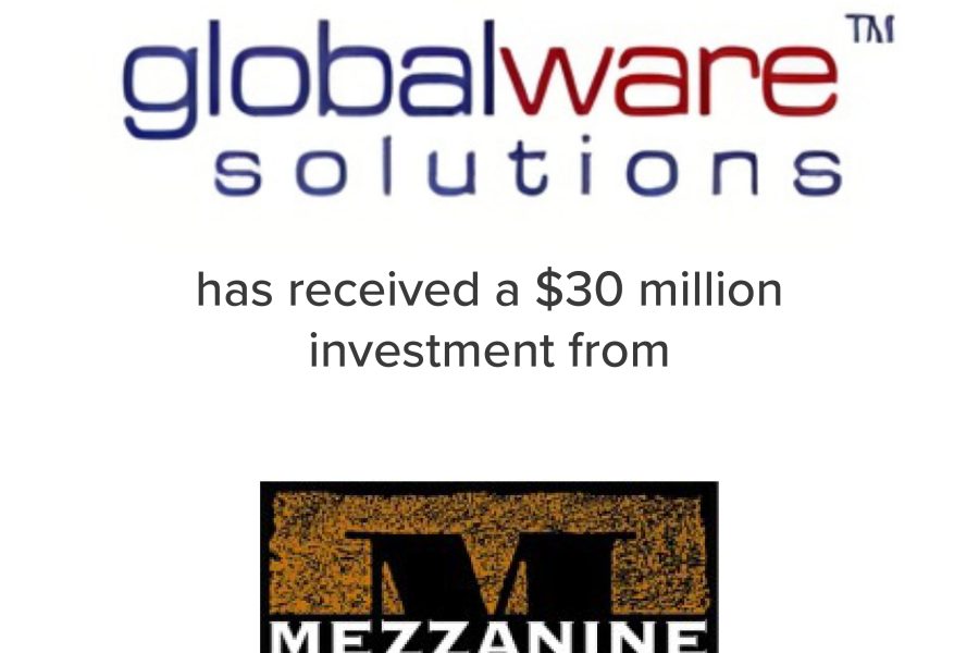 Globalware Solutions received a $30 Million investment from Mezzanine | Mirus Capital Advisors | Premier Middle Market Investment Bank