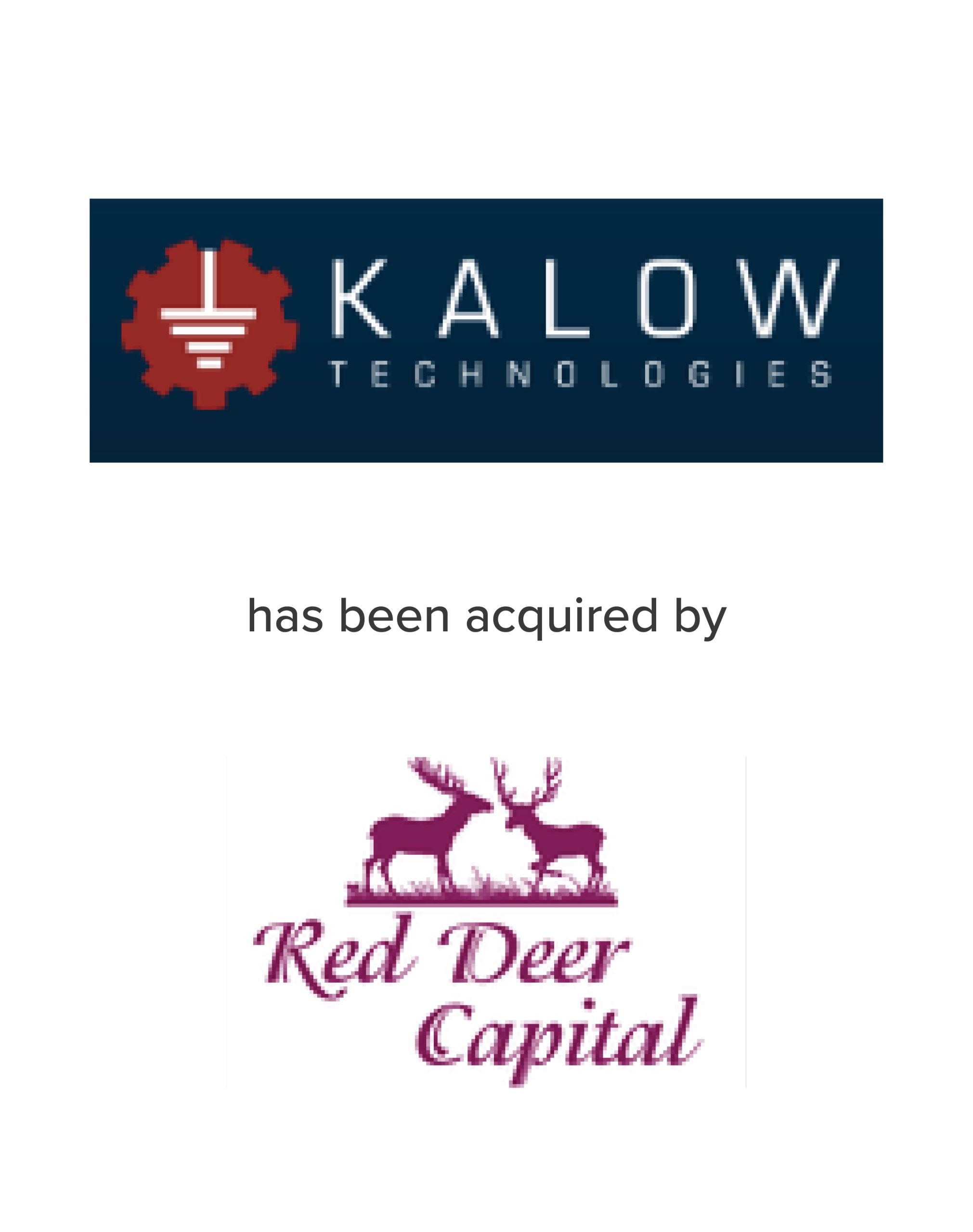 Kalow Technologies acquired by Red Deer Capital | Mirus Capital Advisors | Premier Middle Market Investment Bank