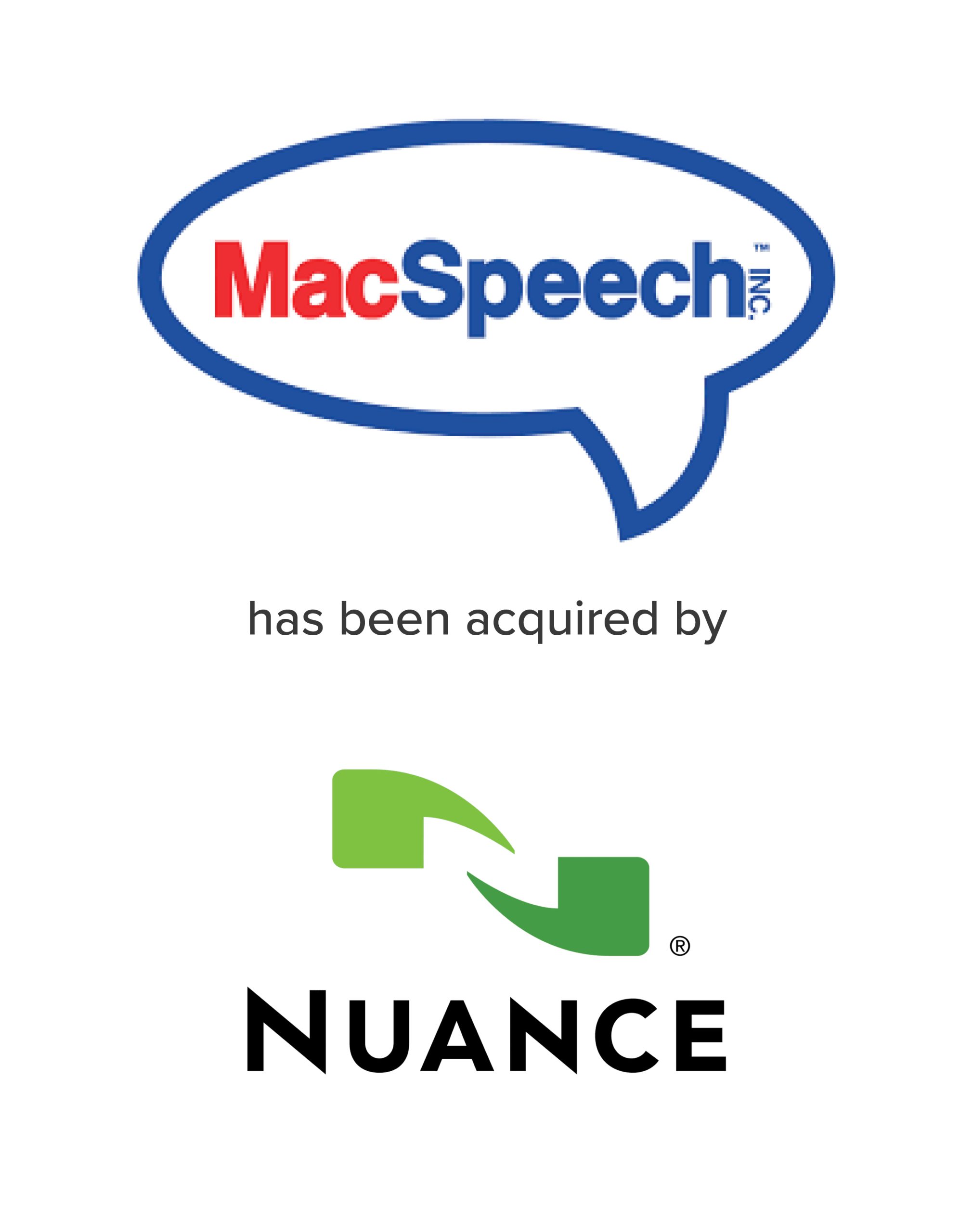 Mac Speech acquired by Nuance | Mirus Capital Advisors | Premier Middle Market Investment Bank