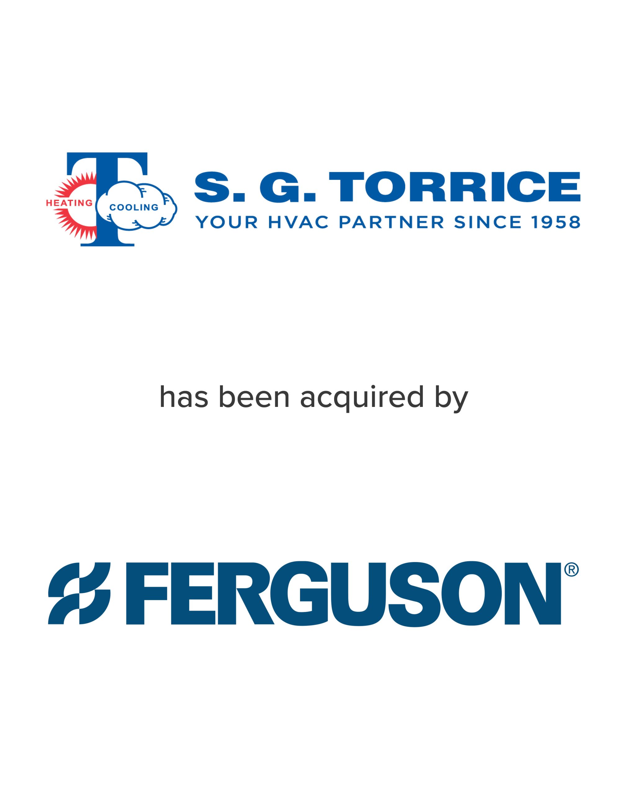 S.G. Torrice acquired by Ferguson | Mirus Capital Advisors | M&A Investment Bankers
