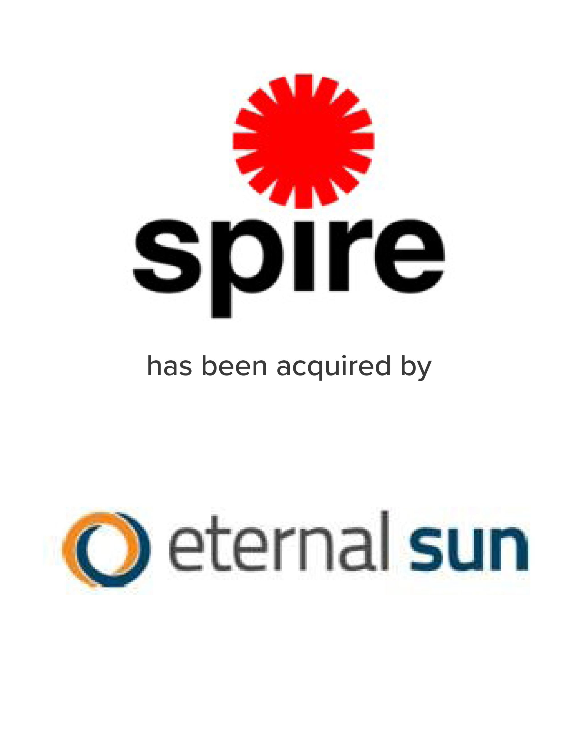 Spire acquired by Eternal Sun | Mirus Capital Advisors | Premier Middle Market Investment Bank