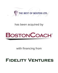 The Best of Boston Ltd. has been acquiredby Boston Coach with financing from Fidelity Ventures | Mirus Capital Advisors | Top Investment Bank