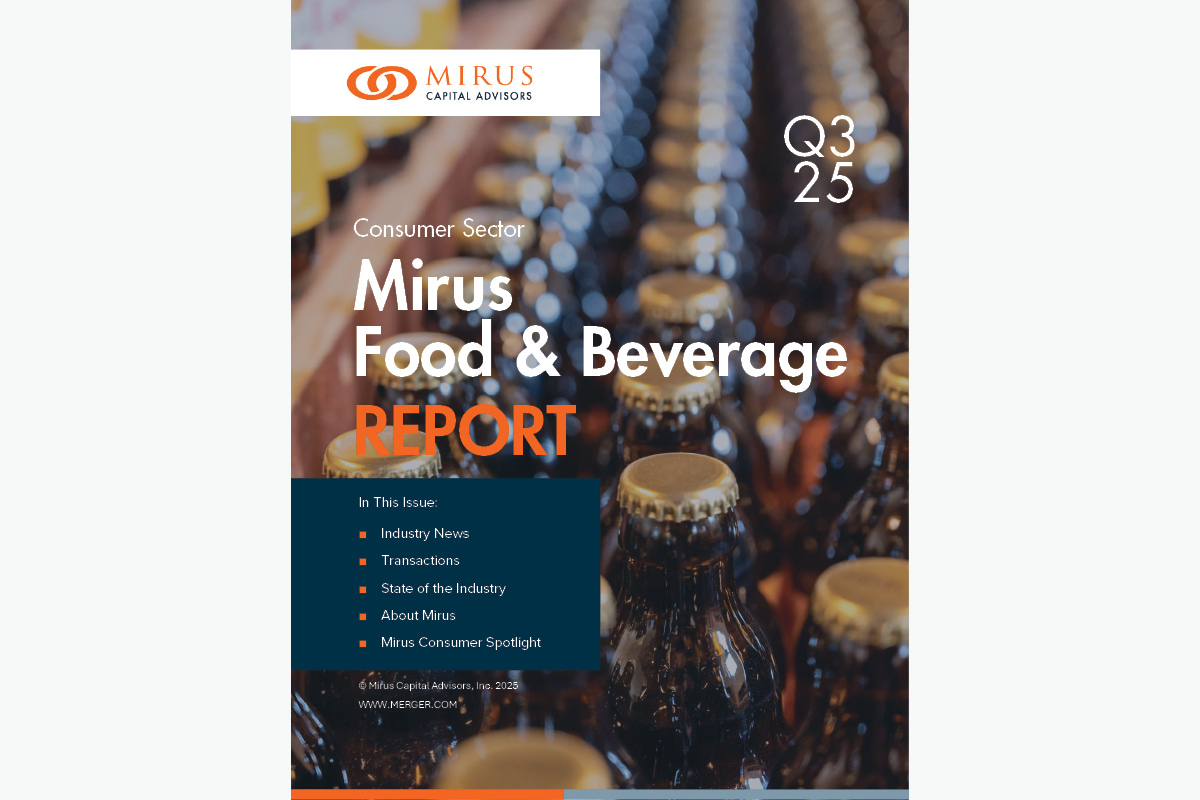 Mirus Capital Advisors | Consumer Sector | Food & Beverage Report | Q3 2025