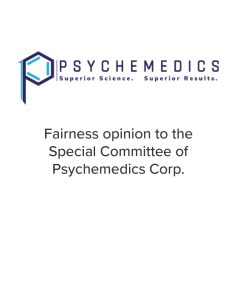 Mirus Capital Advisors provided a fairness opinion to the Special Committee of Psychemedics Corp.