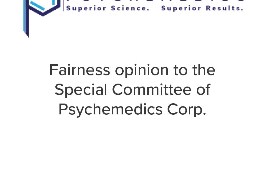 Mirus Capital Advisors provided a fairness opinion to the Special Committee of Psychemedics Corp.