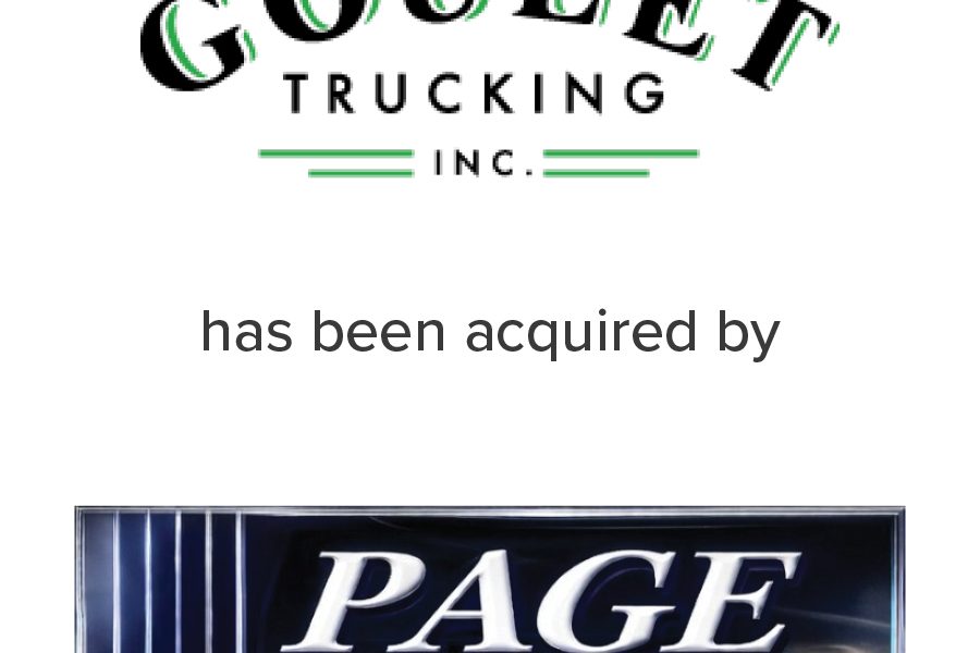Goulet Trucking Inc. has been acquired by Page Trucking | Mirus Capital Advisors | Investment Bank
